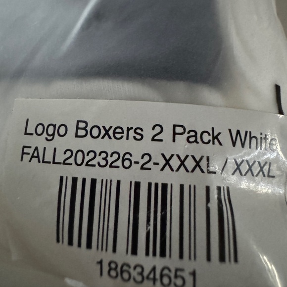 ✌🏼New! Homme+Femme Pair of Logo Boxers - Picture 5 of 7